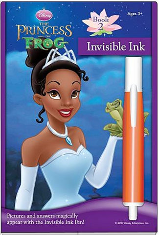 Disney Princess & the Frog Invisible Ink Picture Book 2