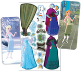 Disney Frozen Elsa & Anna Magnetic Paper Dolls Mini Fun Tin