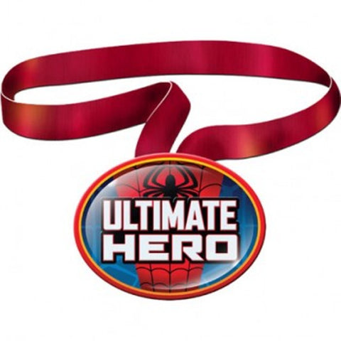 Spider Hero Spiderman Dream Party Guest of Honor Medal