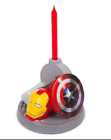 Avengers Assemble Birthday Party Decoration Candle Holder