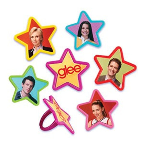 24 Glee Cupcake Rings