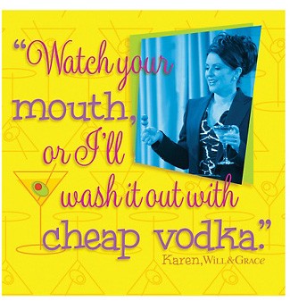Will & Grace Luncheon Napkins