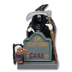 Grim Reaper Cake Topper