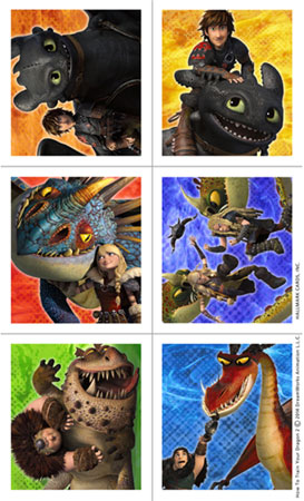How To Train Your Dragon 2 Stickers