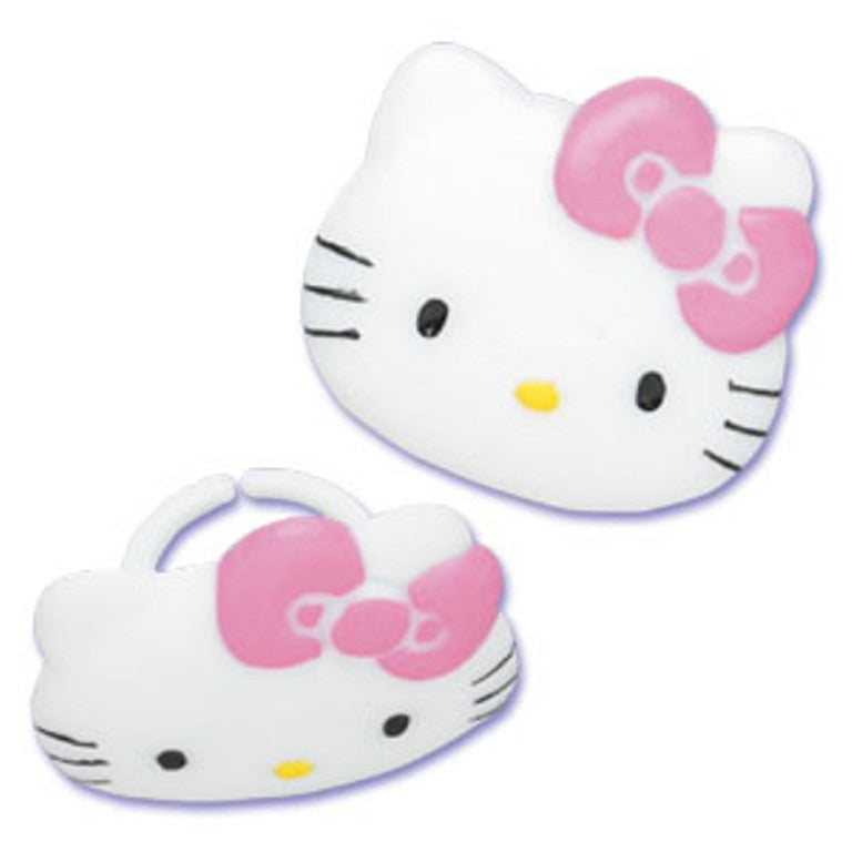 Hello kitty cupcake rings clearance
