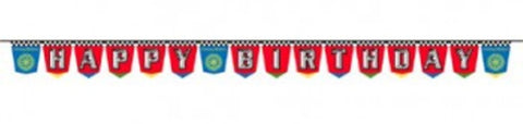 Disney Cars Grand Prix Dream Party Banner