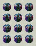 Hocus Pocus 2 Edible Icing Sheet Cake, Cupcake, & Cake Pop Decor Toppers - HP1