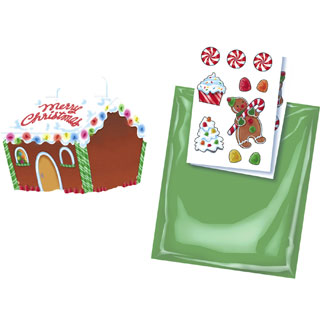 Christmas Gingerbread House Treat Box Kit