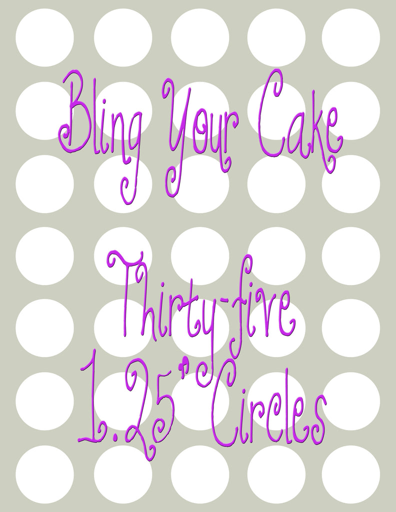 Design Your Own Multiple Image Edible Icing Cake Pop Decor Toppers - DYOME