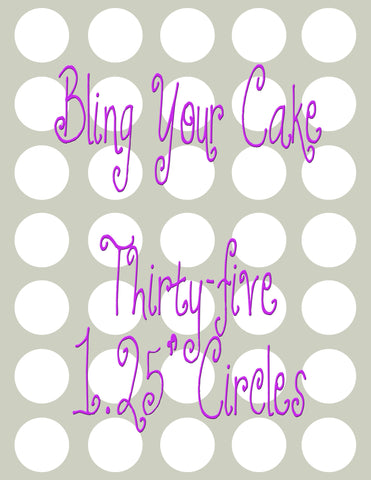 Design Your Own Multiple Image Edible Icing Cake Pop Decor Toppers - DYOME