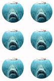 Jaws Inspired Edible Icing Sheet Cake Decor Topper - JAWS1