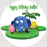 Jungle Junction Edible Icing Sheet Cake Decor Topper - JJ4