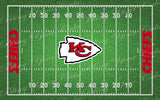 NFL Kansas City Chiefs Football Field Edible Icing Sheet Cake Decor Topper in your choice of size