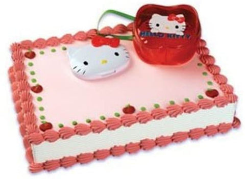 Hello Kitty Compact & Purse Cake Topper - Red Bow and Purse