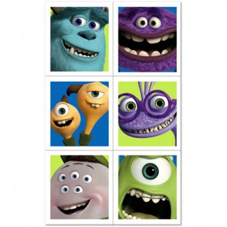 Disney Pixar Monsters University Stickers