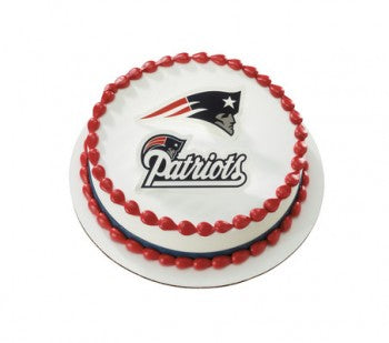 New England Patriots Cake Topper Layon Set