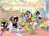 Baby Looney Tunes Edible Icing Sheet Cake Decor Topper