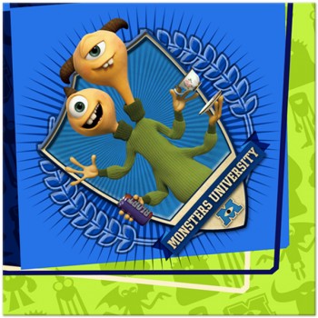Disney Pixar Monsters University Luncheon Napkins