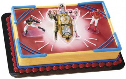 Power Rangers Mega Force Cake Topper