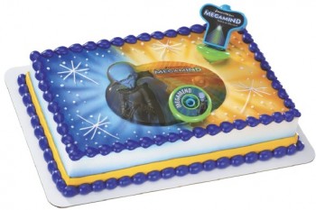 Megamind Spin Tops Cake Decorating Kit Topper