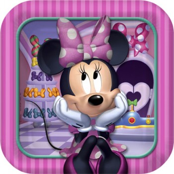 Minnie Mouse Bow-tique Dream Party Dessert Plates
