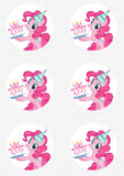 My Little Pony Pinkie Pie Edible Icing Sheet Cake Decor Topper - MLP20