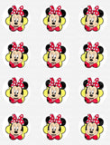 Disney Minnie Mouse Edible Icing Sheet Cake Decor Topper - MMF11