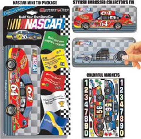 NASCAR Magnetic Mini-Fun Tin