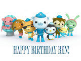 The Octonauts Edible Icing Sheet Cake Decor Topper - OCT3