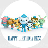 The Octonauts Edible Icing Sheet Cake Decor Topper - OCT3