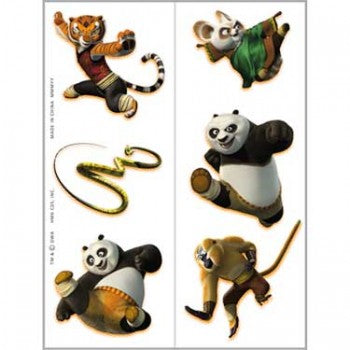 Kung Fu Panda 2 Temporary Tattoos