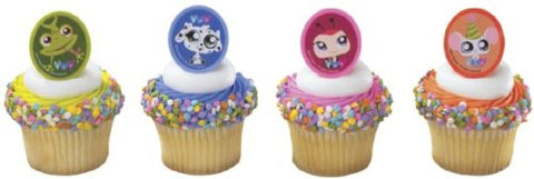 36 Littlest Pet Shop Cupcake Topper Pencil Clips