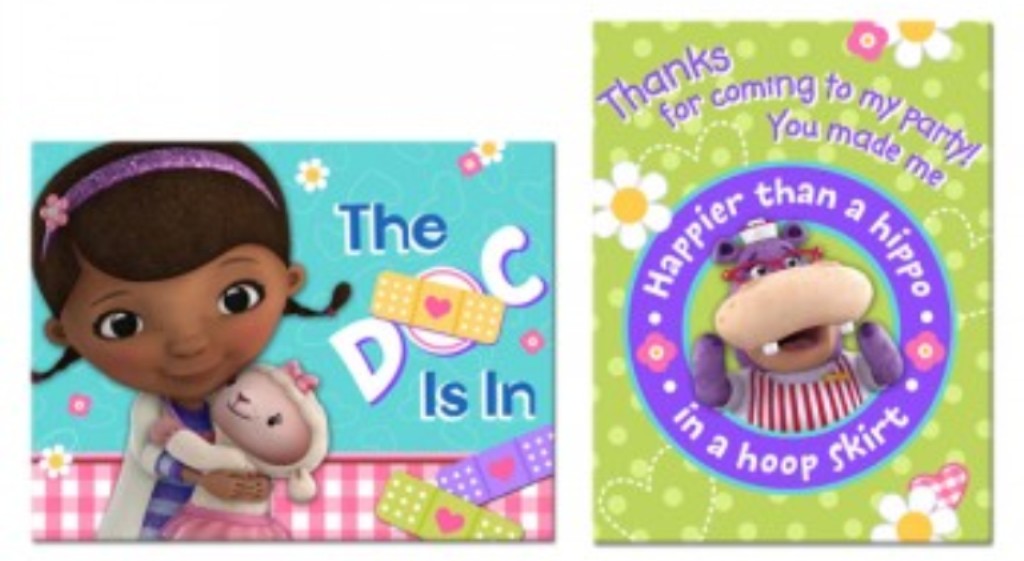Disney Jr Doc McStuffins Invitations & Thank You Notes