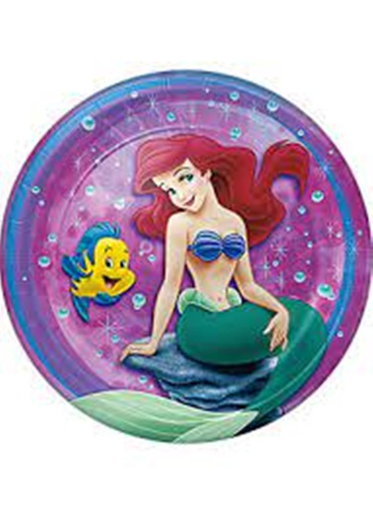 Disney The Little Mermaid Ariel Dessert Plates