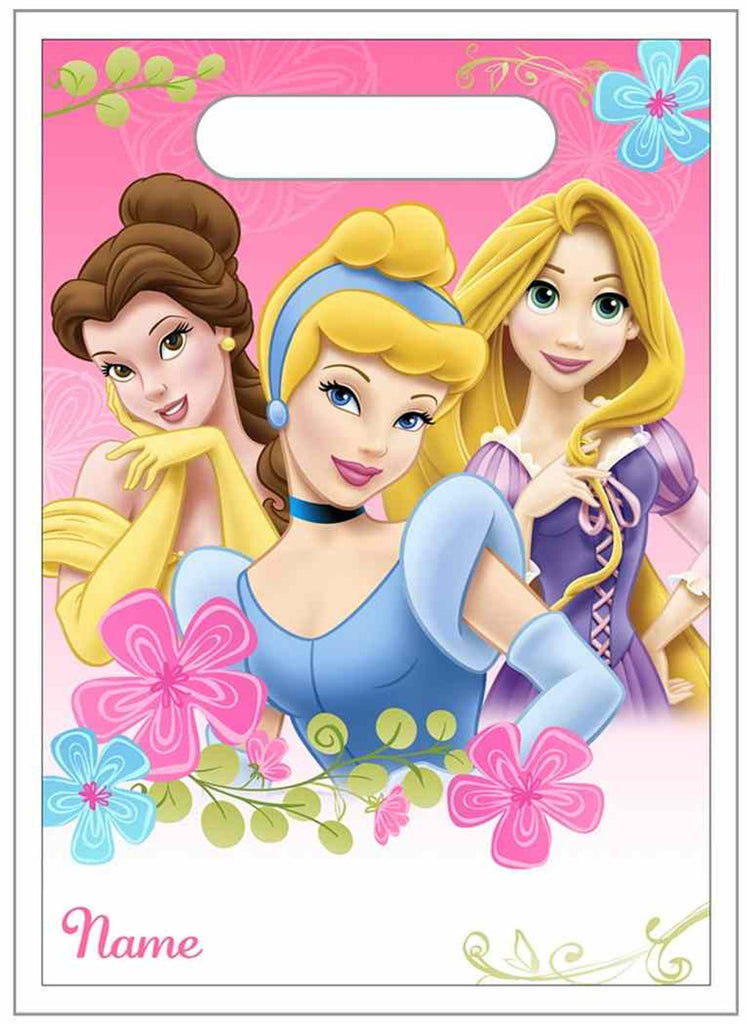 Disney Princess Sparkle & Shine Birthday Party Favor Treat Sacks