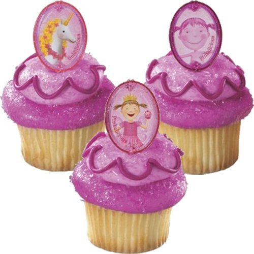 24 Pinkalicious Pinktastic Cupcake Rings