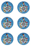 Paw Patrol Edible Icing Cake Decor Toppers - PP4