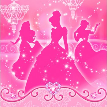Disney (VIP) Very Important Princess Dream Party Luncheon Napkins