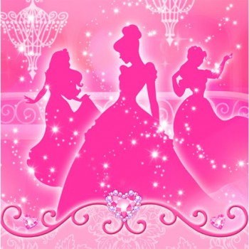 Disney (VIP) Very Important Princess Dream Party Luncheon Napkins