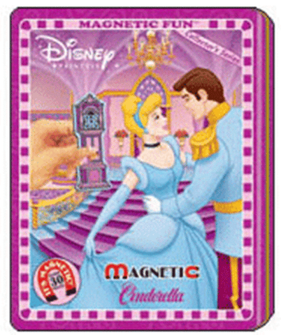 Disney Princess Cinderella Magnetic Fun Tin