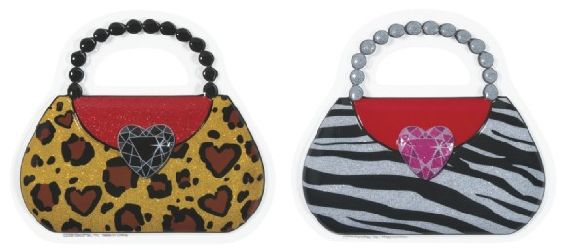 Animal Print Purse Pop Top Cake Toppers