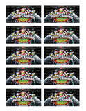 Power Rangers Dino Charge Edible Icing Sheet Cake Decor Topper - PWR1