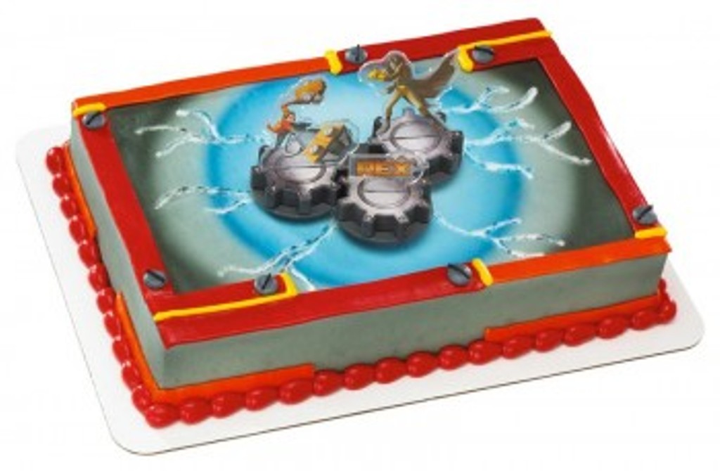 Generator Rex Fighting Gears Cake Decorating Kit Topper