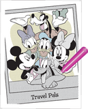 Mickey Mouse Road Trip Magic Pen Painting Book
