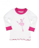 RuffleButts Fitted Tutu Pajamas - 0 - 3m