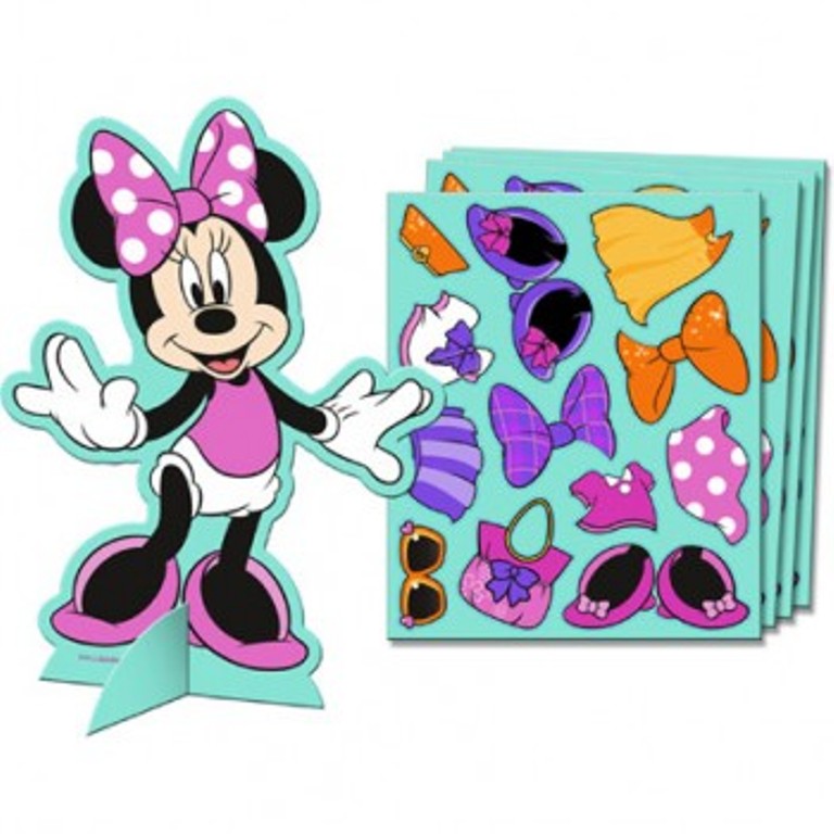 Disney Minnie Mouse Bow-tique Dream Party Paper Dolls Activity Kit
