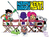 Teen Titans Go to the Movies Edible Icing Sheet Cake Decor Topper - TTG1