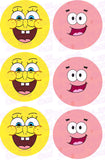 SpongeBob & Patrick Face Edible Icing Sheet Cake Decor Topper