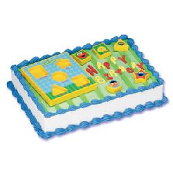 Sesame Street Shape Sorter Cake Topper