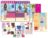 Shop til you Drop Magnetic Paper Dolls Fun Tin Set 3
